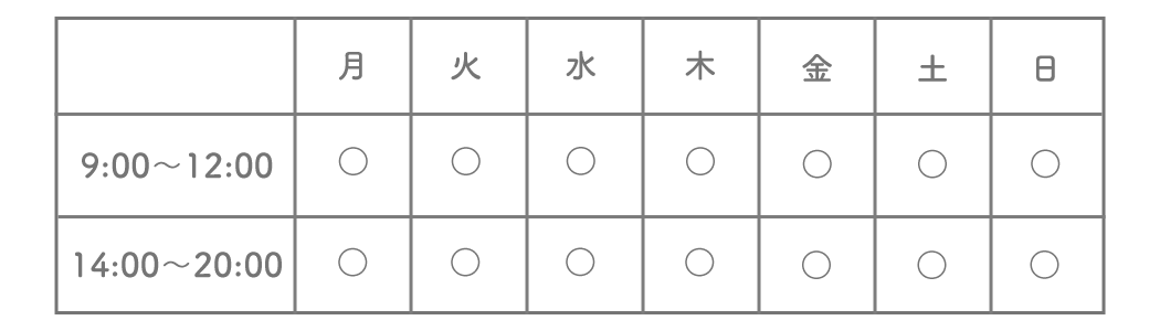 診療時間